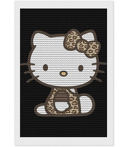 Amazon | ダイヤモンド画 ハローキティ ダイヤモンドアート 5D